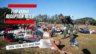 FULL VIDEO OF RECEPTION RITES OF MARINE BASIC COURSE CLASS 503, 504, 504, 505 and 506