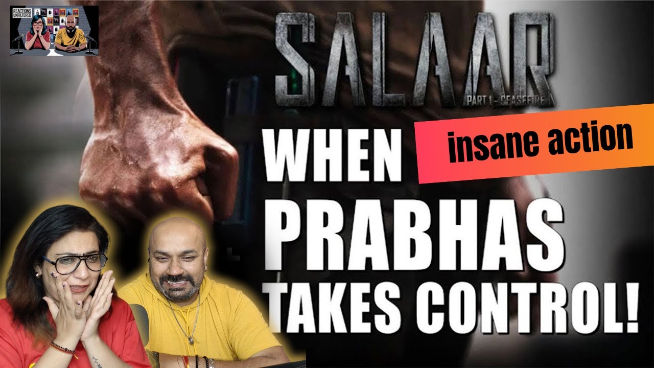Deva Fights to Save Aadhya | PRABHAS' ACTION-PACKED ENTRY | Salaar | Reactions Unfiltered