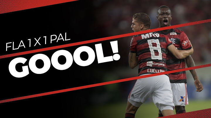 GOL! FLAMENGO 1 X 1 PALMEIRAS - BRASILEIRÃO 2018