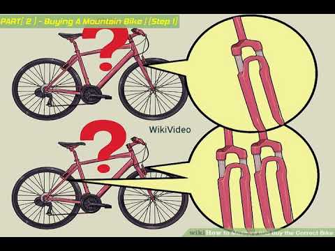 Como medir e comprar o bicicleta Correct - WikiVideo