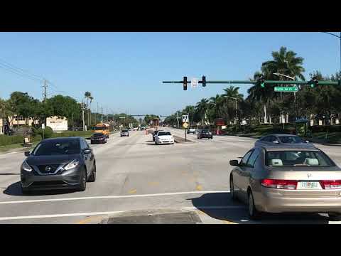 Video New flashing yellow traffic lights in Boynton Beach - youtube