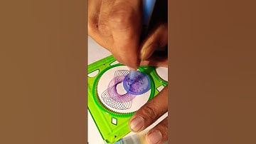 😘Spirograph tutorial 33 #art #drawingideas #artandcraft #shortsfeed#satisfying #drawing #kids#shorts