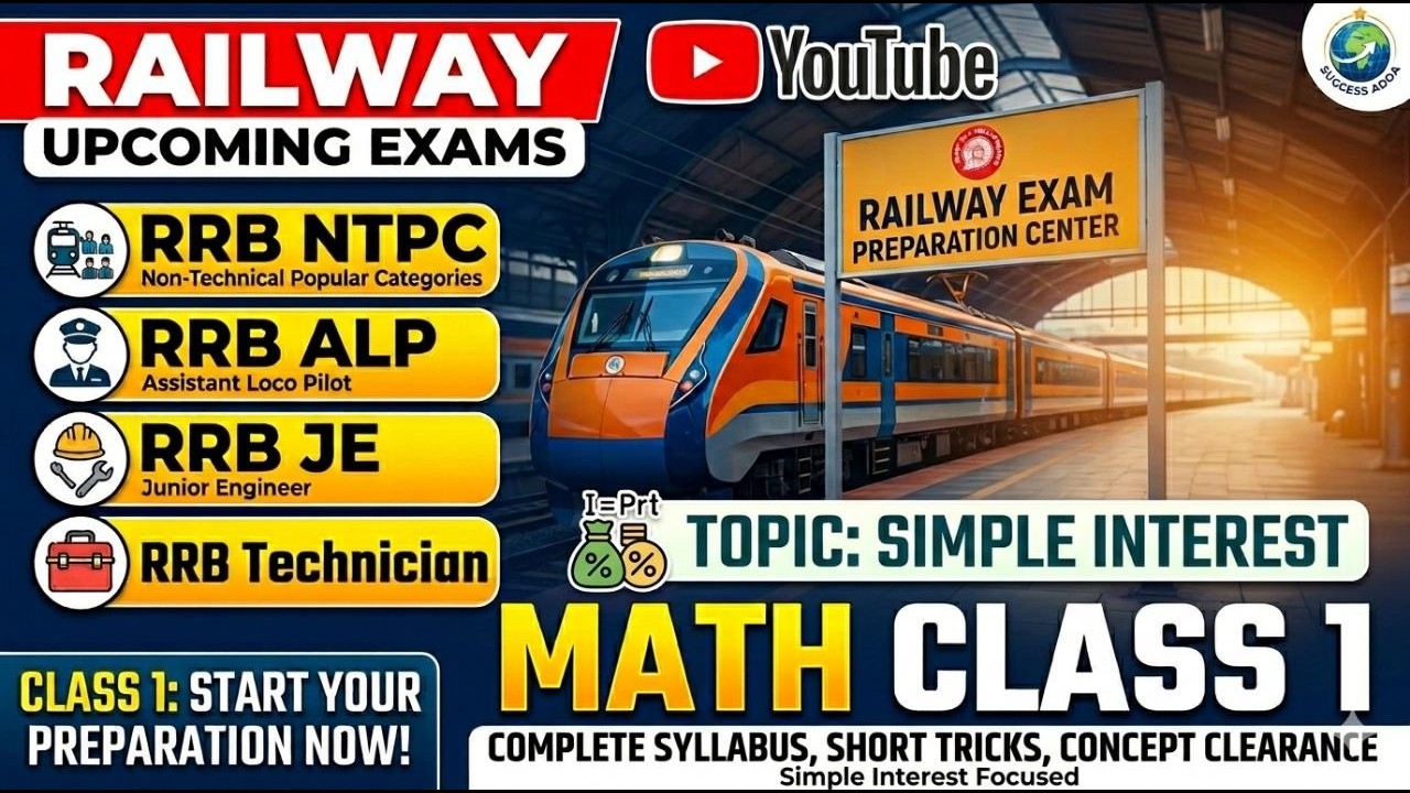 RRB ALP , NTPC and Technician Maths Classes by Shubham Sir - YouTube