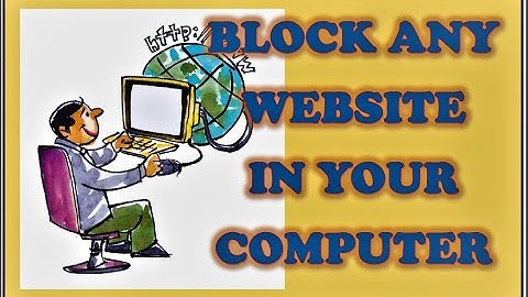 How to Block any website in all browser in your computer