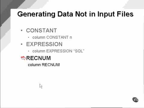 SQL Loader 14