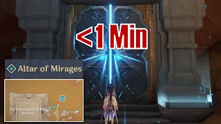 How To Unlock Altar of Mirages Domain | Genshin Impact Behind the Illusory Curtain 3.1 screenshot 4