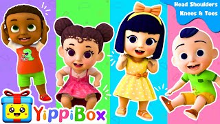 Head Shoulder Knees And Toes Nursery Rhymes & Kids Songs Yippibox
