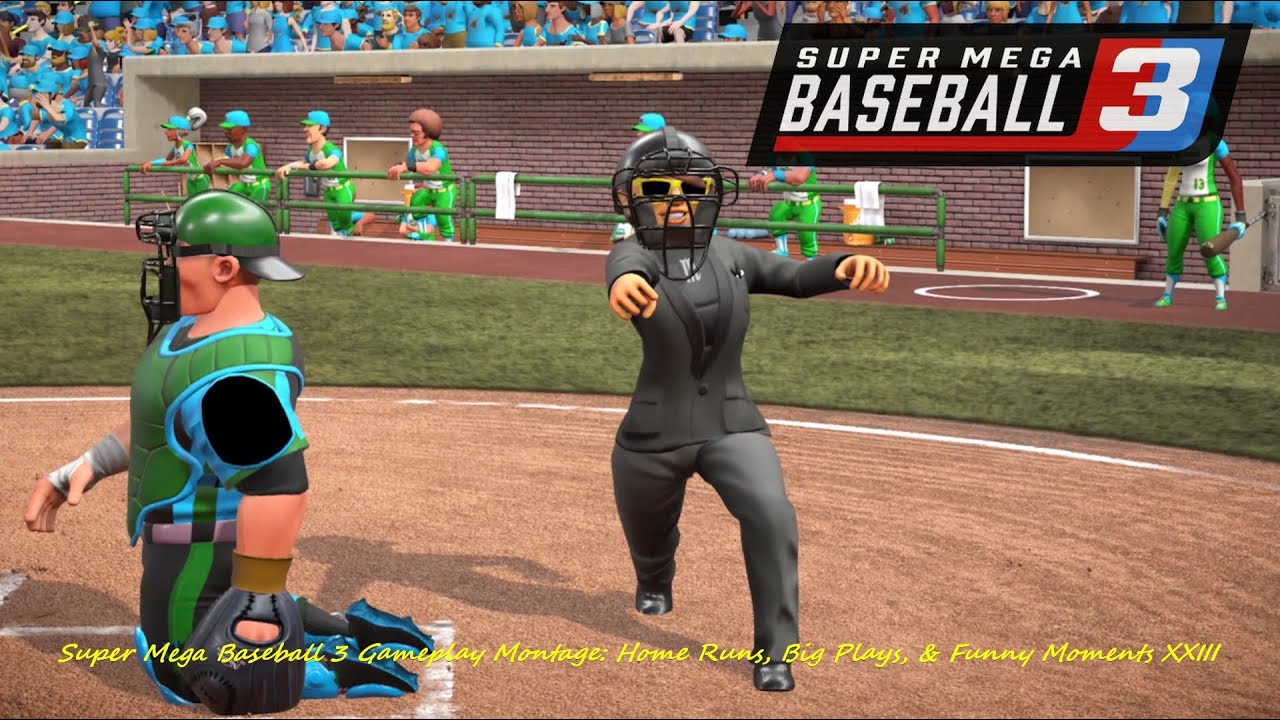 Super Mega Baseball 3 PC Gameplay Montage: Home Runs, Big Plays, and Funny Moments XXIII
