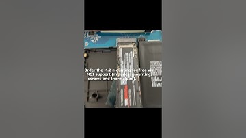 MSI Katana 15 B12VGK-091 M.2 SSD Upgrade with required parts