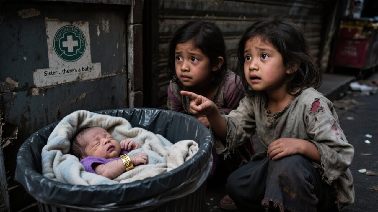 Two Homeless Sisters Find Baby Near Trash — Her Bracelet Reveals a ...