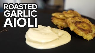 Garlic aioli recipe (soy-free) #shorts