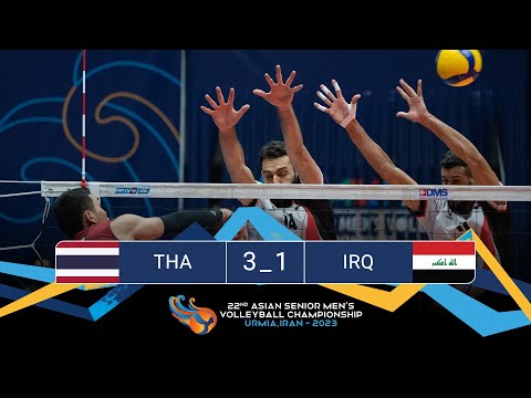 AVC MEN&#39;S CHAMPIONSHIP 2023 | Iraq Vs. Thailand match highlight