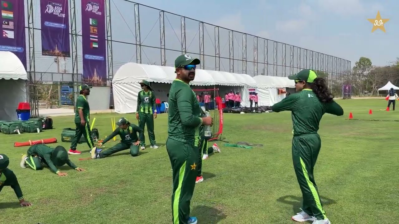 🎥 Pakistan Women's A all geared up for the ACC Women's Asia Cup Rising Stars in Thailand 🏏