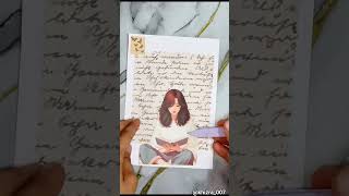 DIY cute journal aesthetic paper art 🎨. #art #newjournal #diy #journal #aestheic