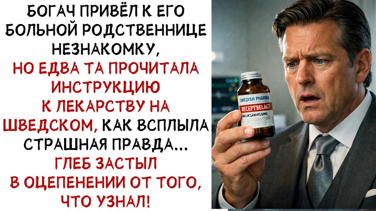 Сирота прочла инструкцию к лекарству — и раскрыла шокирующую правду… ИСТОРИИ ИЗ ЖИЗНИ