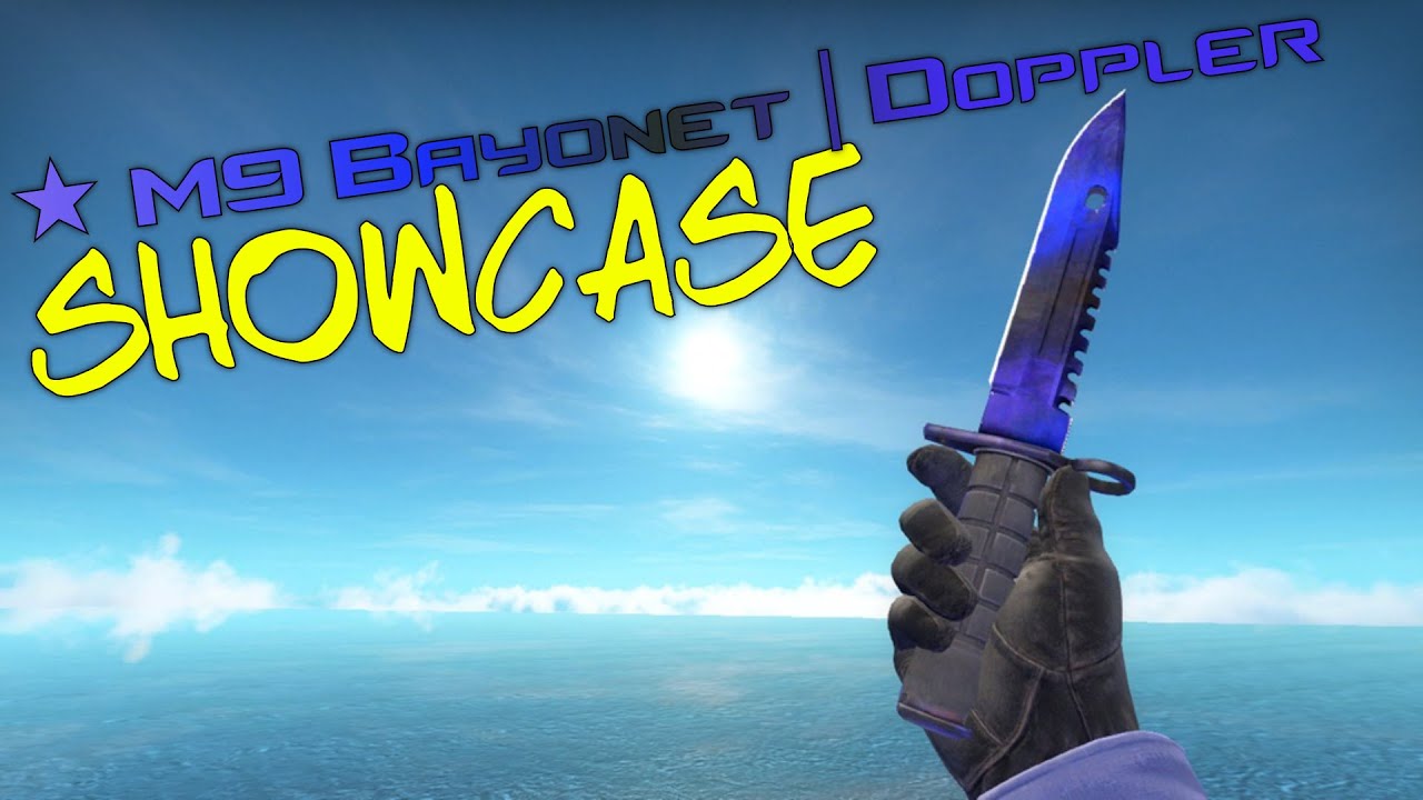 ★ M9 Bayonet | Doppler - Showcase (CS:GO)