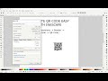 Create QR Code easy and free with Inkscape | Tutorial