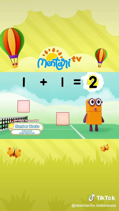 Promo Numberblocks Indonesian Mentari TV #Shorts