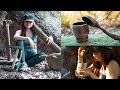 Survival Skills-Alone Girl In The Wild Forest,  DIY Household Items From Forest Wood | Free New Life