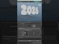 Globos Metálicos de Año Nuevo en Maya | nCloth inflable