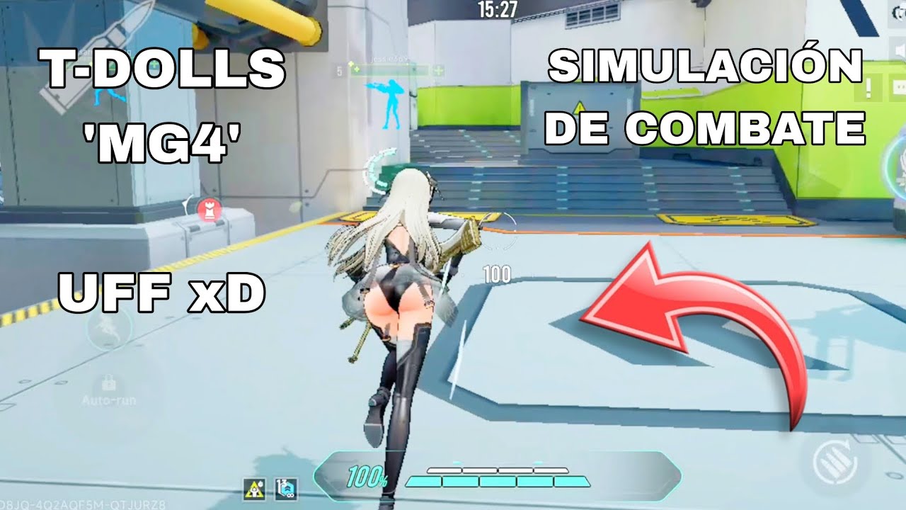 ✅GIRLS'FRONTLINE:FIRE CONTROL||GOOD T-DOLL 'MG4'||SIMULACIÓN DE COMBATE