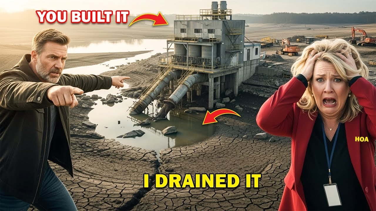 HOA Built a Power Plant on My Lake — Then Panicked When I Drained the Water Overnight