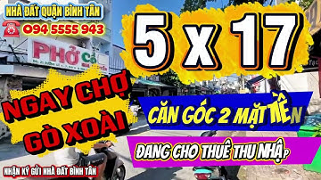Nhà bán mặt tiền bình tân,Măt tiền đường số4 chợ Gò Xoài 5x17 #mattienquanbinhtan #nhadatquanbinhtan