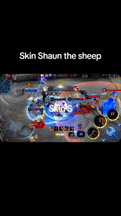 Balmond Skin Shaun The Sheep #mlbb #trendingshorts #jedagjedug #tiktok
