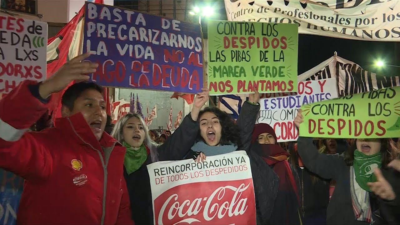 Nueva huelga general en Argentina, en medio de campaña electoral AFP