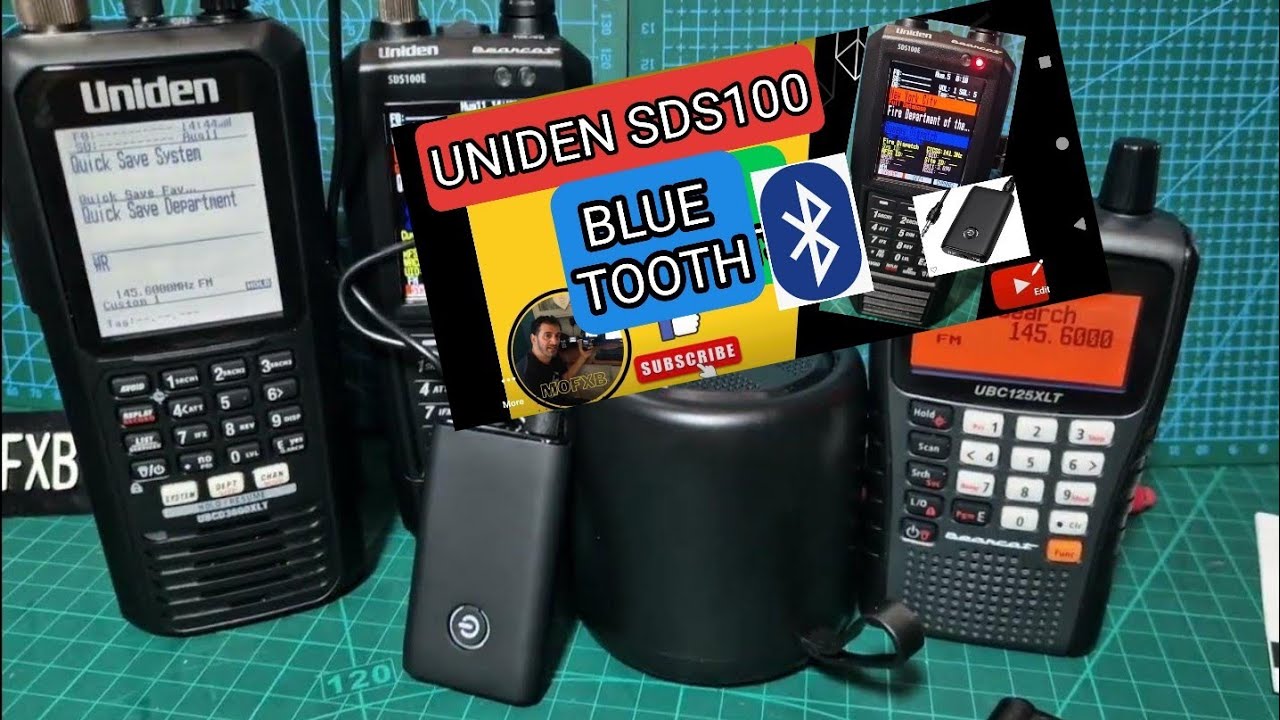 UNIDEN SDS100/125/3600/436 - BLUETOOTH TRANSMITER