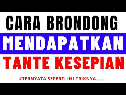 Tempat Brondong Bisa Dapat Tante Kesepian