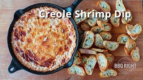 Creole Shrimp Dip on the PK Grill