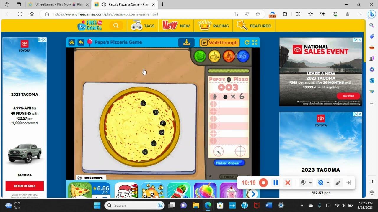 Papa's Pizzeria - 🕹️ Online Game