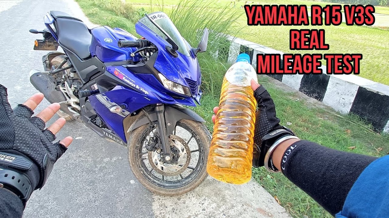 YAMAHA R15 V3S MILEAGE TEST||🔥 YAMAHA R15 V3 BS6 MILEGE TEST || YAAR YE KYA HAI.... 😯R15 V3S Bs6 🔥