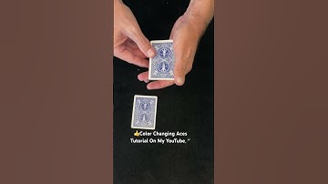 Magic Card Trick Tutorial - Kleurveranderende Azen