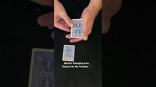 Magic Card Trick Tutorial - Color Changing Aces