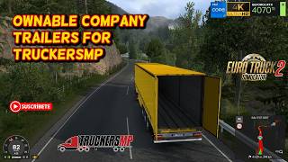 Euro Truck simulator 2 | Ownable Company Trailers for TruckersMP |🚚#truck #ets2 #mods