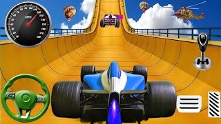 Formula Car Mega Ramp Extreme Racing - GT Car Formula Car Racing Stunts 3D - Android GamePlay #4 screenshot 5