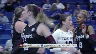 #12 Kentucky vs Texas A&M | NCAA Women Volleyball Nov 15,2023