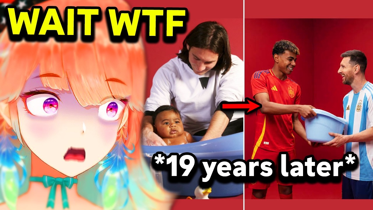 Kiara finds out that Messi met Lamine Yamal at 0 years old: