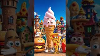 food dunce party cartoon video #reel #cartoon #animation #shortsfeed