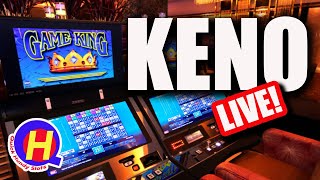 LIVE! Crazy 3Spot Action Playing KENO in Las Vegas!
