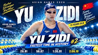 Yu Zidi 200IM 2:06.10 - 2026 Asia Games