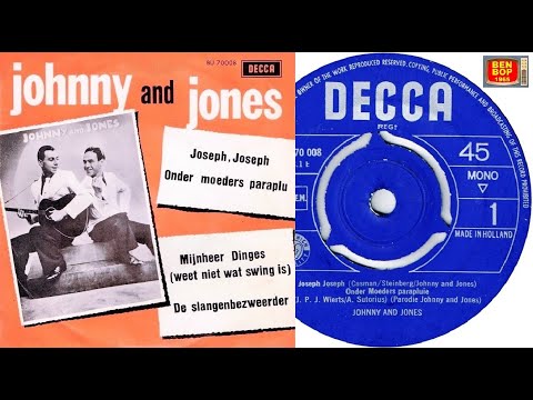 Johnny & Jones – Joseph Joseph / Onder Moeders Paraplu / Mijnheer Dinges  (Weet Niet Wat Swing Is) / De Slangenbezweerder (Vinyl) - Discogs