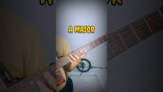 A major guitar lesson