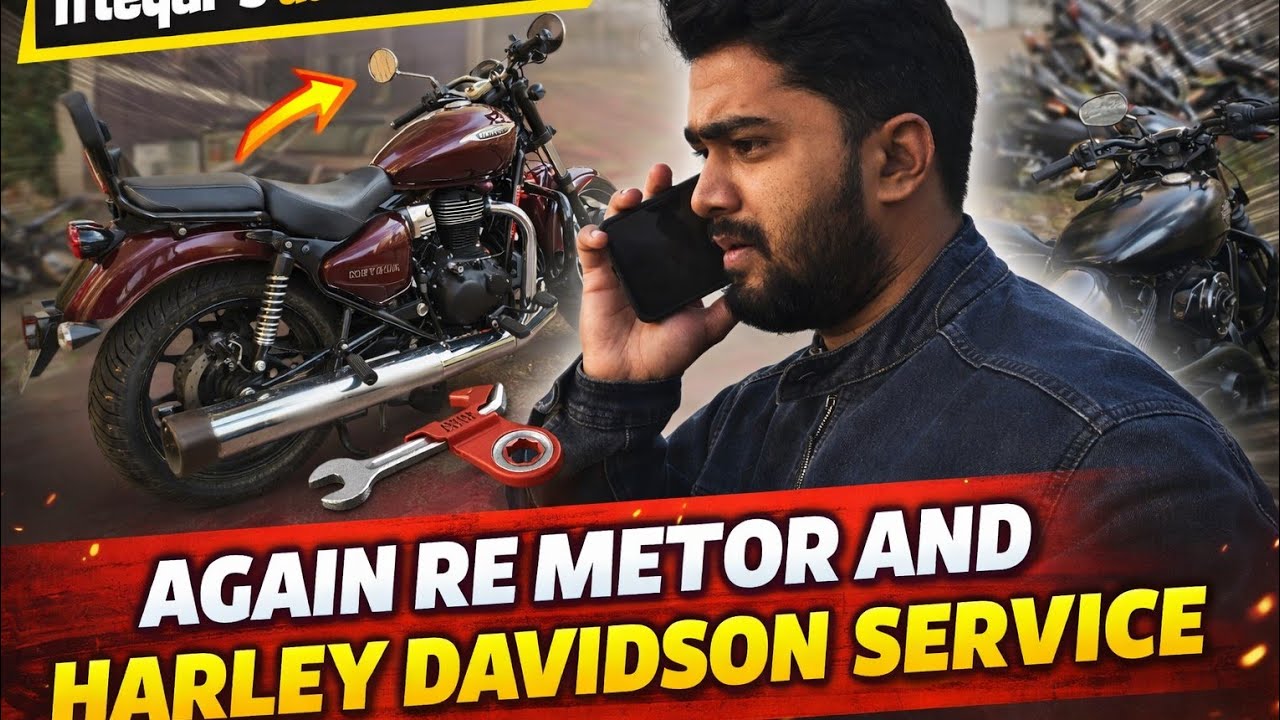 RE Meteor & Harley Davidson Service Warranty Issues #RoyalEnfield #HarleyDavidson #ServiceProblems