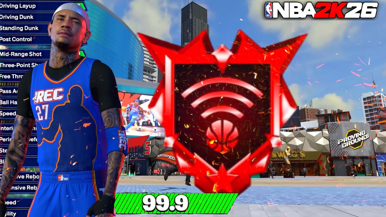 6’11 DEMI GAWD TAKING OVER THE REC NBA 2K26!!!!