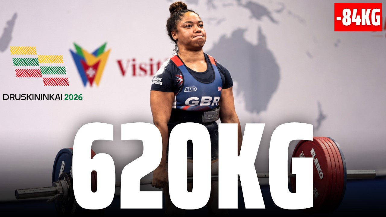 Ziana Azariah | 1st Place -84kg | 620kg Total | IPF Worlds 2026