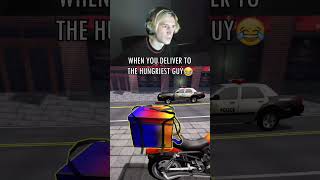 Food Delivery Simulator Hungriest Guy #shorts #msc #simulator