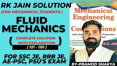 fluid mechanics mcq|R k jain mechanical objective solution|rk jain mechanical engineering objective 